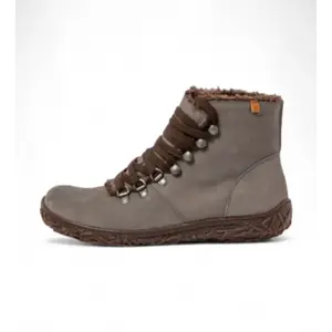 El Naturalista pour femme. 254561110005_039 Bottines en cuir N5456 gris (40), Plat, Lacets, Casuel