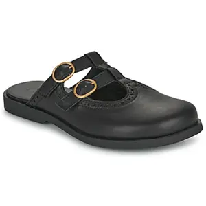 El Naturalista N5870 Soft Nappa Black/ARENISCA 39 Black Femme Sabot 39 pas cher