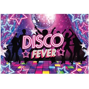 Guirca Photocall Fièvre Du Disco 220x150 Cm pas cher