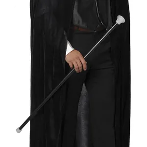 Guirca Canne Dandy - Noir - Accessoire de déguisement pour soirées déguisées