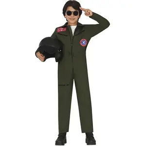 Fiestas Guirca Déguisement de Pilote de Combat éco pour Enfant pas cher
