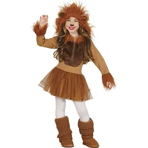 Comparateur de prix : Guirca FIESTAS Déguisement de lionne pour enfant Taille 7-9 ans, Marron