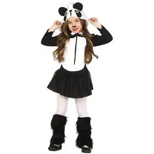 Comparateur de prix : déguisement panda géant fille - 7/9 ans - noir - guirca 83250