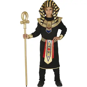 Comparateur de prix : déguisement prince égyptien garçon - 5/6 ans - noir - guirca 83554