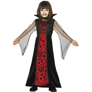 déguisement vampire comtesse gothique fille - 7/9 ans - rouge - guirca 83156Vendu paramazon