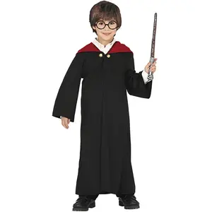 déguisement sorcier gryffondor poudlard enfant - 3/4 ans - noir - guirca 83439 pas cher