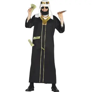 Comparateur de prix : déguisement cheikh arabe moyen-orient homme - l - noir - guirca 80830