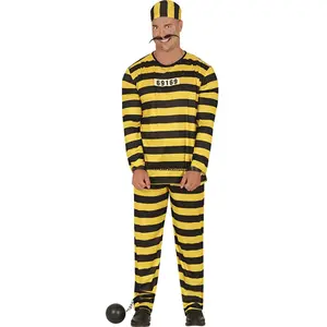 Comparateur de prix : DÉGUISEMENT DE PRISONNIER ADULTE TAILLE UNIQUE M/L