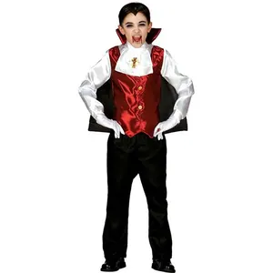 Fiestas Guirca Verkleedkostuum Vampier Junior Zwart/rood Mt 7-9 Jaar