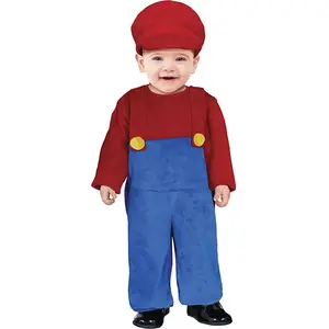 Comparateur de prix : déguisement plombier rouge bébé - 2/3 ans - rouge - générique 82000