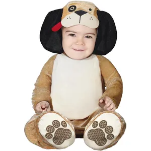 Comparateur de prix : FIESTAS GUIRCA | Costume de Chiot Bébé (12-18 Mois) - Cagoule, Combinaison et Pattes - Costumes d'Animaux pour Halloween, Carnaval et Fêtes Costumées - Idéal pour Bébés Unisexes - Marron