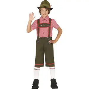 Fiestas Guirca Deguisement Tyrolien Axel pour garçon M-(7/9 Ans)
