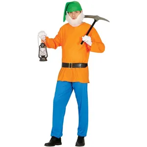 Comparateur de prix : Guirca   Déguisement de nain pour adulte nain, Taille 48-50 (84824.0), Orange