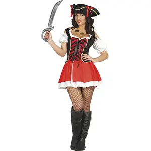 Comparateur de prix : déguisement pirate charmante femme - s - rouge - guirca 84877