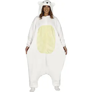 Fiestas GUiRCA Déguisement Ours Polaire Costume Adulte Unisexe Taille 42-44 pas cher