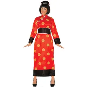 Déguisement de Chinoise pour femme - Asie - Rouge - AdulteVendu parfnac