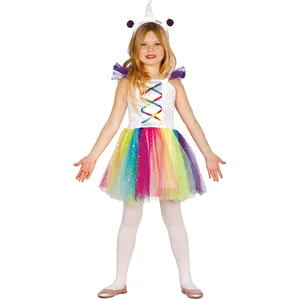 Comparateur de prix : Fiestas GUiRCA Déguisement Licorne Costume Enfant Fille Taille Taille 3-4 ans