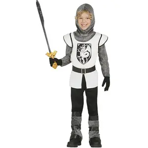 Comparateur de prix : FIESTAS GUIRCA Déguisement de Chevalier Médiéval pour Enfant Garçon 5-6 Ans