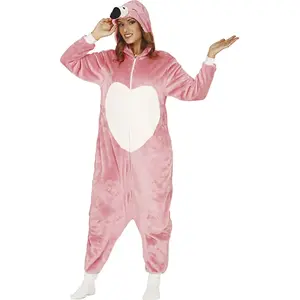 Fiestas Guirca Déguisement Pyjama Flamant Rose Costume Adulte Femme