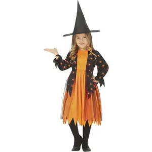 Comparateur de prix : Fiestas Guirca Déguisement Costume Araignée Sorcière Halloween Enfant Fille 7-9 Ans