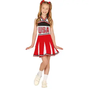 Comparateur de prix : Fiestas Guirca déguisement pom-pom girl usa ado - 14/16 ans - rouge - générique 77331