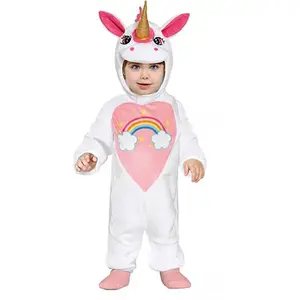Comparateur de prix : déguisement licorne arc-en-ciel cur rose bébé - 18/24 mois - rose - guirca 76079