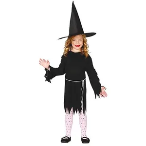 Comparateur de prix : Déguisement Sorcière Classique Fille 5/6 Ans Noir 78581 Guirca