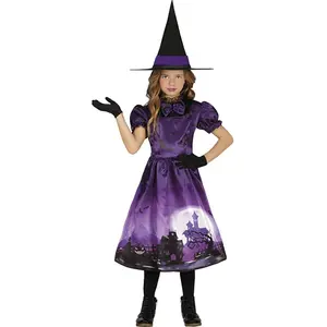Guirca Long Costume D´enfant Sorcière