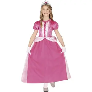 déguisement reine rose fille - 7/9 ans - rose - générique 78480 pas cher