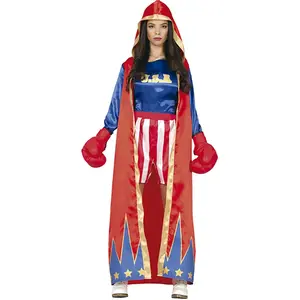 Comparateur de prix : Fiestas Guirca Déguisement Boxeuse Femme Adulte taille 42-44