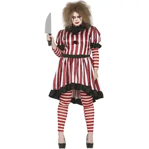 Comparateur de prix : Fiestas Guirca Déguisement Costume Femme Clown Halloween Taille 36-38