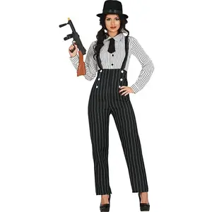 Fiestas GUiRCA Déguisement Gangster Virginie Femme pas cher