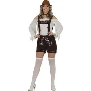 Fiestas Guirca Déguisement d'Oktoberfest Fête de la Bière Femme Adulte Taille 42-44
