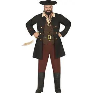 Comparateur de prix : déguisement pirate caraïbes aventurier homme - m - marron - guirca 79410