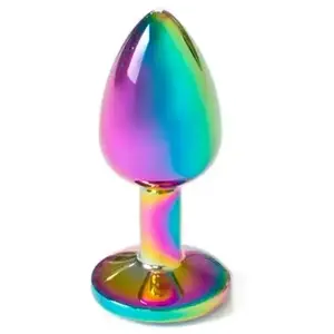 Comparateur de prix : Secret Play Metal Butt Plug Multicolor Talla S 7cm 1ud
