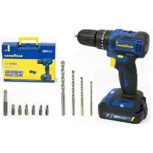 Comparateur de prix : Perceuse visseuse à percussion 20V Brushless Batterie lithium 2,0Ah Co...
