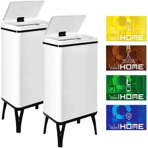 Comparateur de prix : Wellhome Poubelles Intelligentes 50l 2 Unités