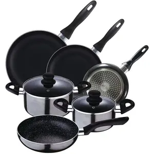 Comparateur de prix : San Ignacio Ensemble De Casseroles 16/20/24 Cm 5 Pièces