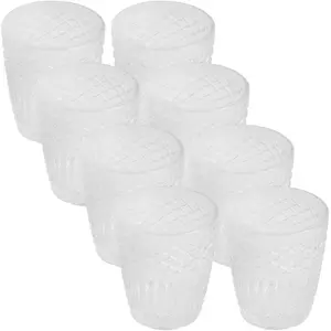 Bergner - Lot de 8 Verres transparents - 300ml OS pas cher
