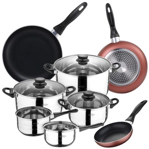 Comparateur de prix : San Ignacio Ensemble De Casseroles Ø16/20/24 Cm 11 Unités