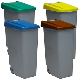 Denox Poubelle De Recyclage Pack Closed 110l 4 UnitésVendu parcarrefour