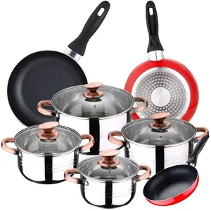 Comparateur de prix : San Ignacio Batterie De Cuisine 16/20/24 Cm Pk3379 8 Pièces Avec Posit...