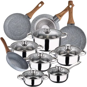 San Ignacio Ensemble De Casseroles Et Poêles Cassel 20/24/26/28 Cm Pk3...Vendu paramazon