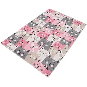 WELL HOME MOBILIARIO & DECORACIÓN Tapis en polyester imprimé 140 x 220 cm pas cher