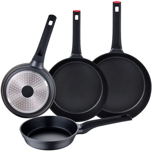 San Ignacio Set de 4 poêles à frire 20-24-28-30cm  en fonte d'aluminium.Vendu paramazon