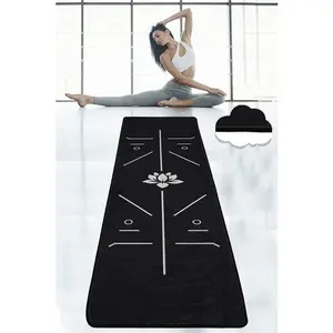 WELL HOME MOBILIARIO & DECORACIÓN Tapis de yoga noir pas cher