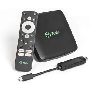 Youin RECEPTOR ENGEL EN1040K UHD 4K ANDROID TV 9.0 +DVB-T2 ASISTENTE DE VOZ GOOGLE pas cher