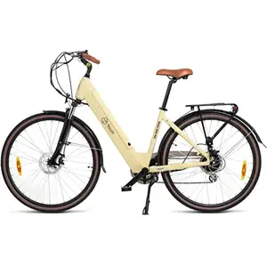 Comparateur de prix : Vélo Électrique - YOUIN - Viena - 250W - 7 vitesses SHIMANO - Autonomie 80Km - Blanc
