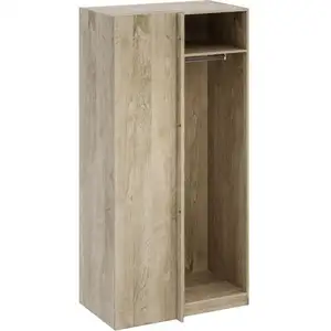 Module armoire dangle - Chêne - 3 étagères - 1 tringle à vêtements - 1...