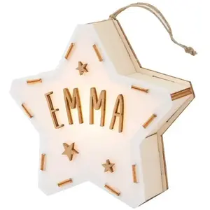 Vintiun - Mini étoile lumineuse personnalisable pas cher